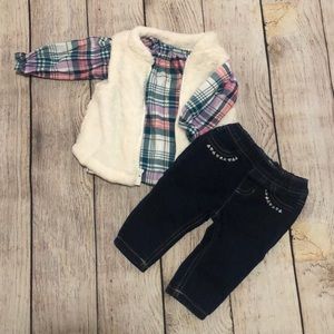 Three piece girls outfit
